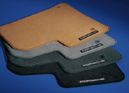 Floor mats set. Porsche Cayenne 955 RHD - Right hand drive - 955044801638B2