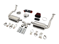 Exhaust Package + Plenum 74mm Throttle Body + Induction Kit Porsche Boxster 987 / Cayman