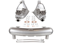 Set scarico racing con scambiatore di calore 'Big Bore'. Porsche 911 1963-83 - 1620801910 Set scarico racing con scambiatore di calore 'Big Bore'. Porsche 911 1963-83 - 1620801910