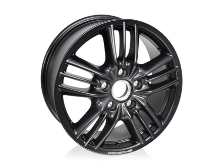 Off-road alloy wheel set 8Jx18 ET 57, Matt Black. Porsche 955 / 957 Cayenne - PCG362044A