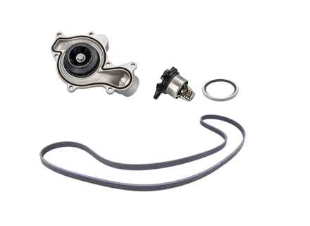 Kit di inserimento pompa acqua, cinghia e termostato Porsche 9YA Cayenne / 971 Panamera / 95B.2 / 95B.3 Macan V6 - 9A712101304, 9A712168800, 9A110655900, 0PB121688, 9A790313710, 9A712101303