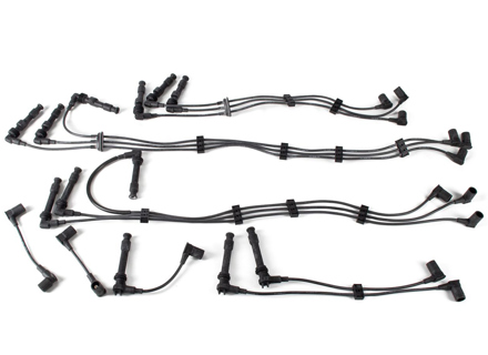 Set cavi alta tensione accensione. Porsche 993 3.6L Carrera - 99360206001, 99360206002, 993602060013, 99360206004, 99360206005, 99360206006, 99360206011, 99360206012, 99360206013, 99360206014, 99360206015, 99360206016, 99360206007, 99360206008, 91160231400, 91160231300, 99360231300, 92860255700, 92860255701