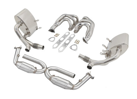 Sports Exhaust Headers & Cats Package (+27 to 30 bhp) Porsche 997.1 C2 / C4 / C4S
