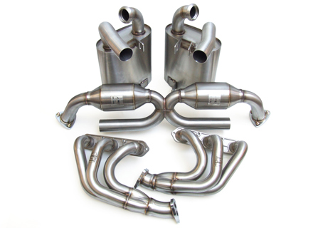 Sports Exhaust Headers & Cats Package (+27 to 30 bhp) Porsche 997.1 C2 / C4 / C4S