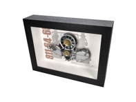 Engine 901 model cutaway Porsche Art - Box framed 1:4 scale Engine 901 model cutaway Porsche Art - Box framed 1:4 scale