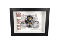Engine 901 model cutaway Porsche Art - Box framed 1:4 scale