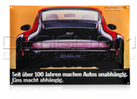 Enamel Plate Porsche Classic 964-4 Jubilee Model - PCG00096430