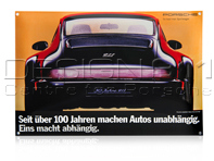 Enamel Plate Porsche Classic 964-4 Jubilee Model - PCG00096430 Enamel Plate Porsche Classic 964-4 Jubilee Model - PCG00096430