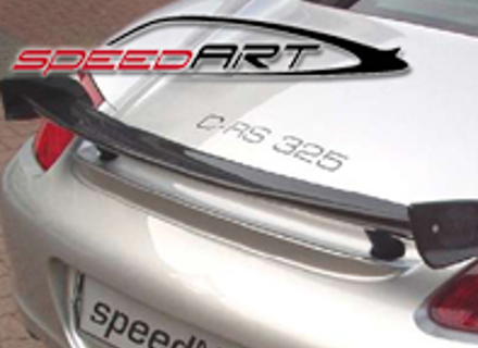 Rear Spoiler/Aerofoil in Carbon SpeedART CS. Porsche 987C Cayman - P87120042