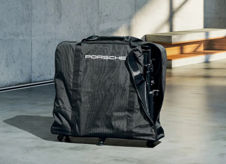 Sac de transport d'origine Porsche pour porte-vélos arrière. Porsche Taycan Cross Turismo / Sport Turismo - 9J104480111