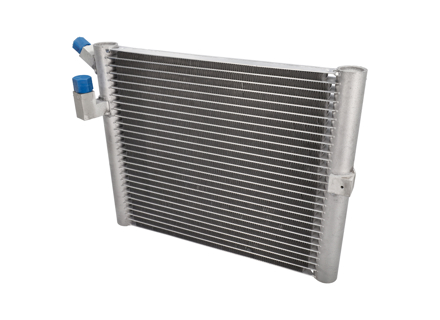 Radiator air conditioning (air con) condenser. Porsche 964 / 993 - 99357301101, 993 573 011 01, 993.573.011.01, 35037, 96457301103, 99357301101, 99357301100, 99357301103, 8FC351300681 - AC316000S