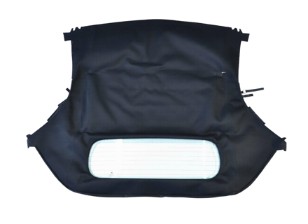 Capota descapotable con mejora de luneta trasera de cristal. Porsche 986 Boxster - 986561151, 986561108, 986561155, 98656191505151, 98656191505152, 98656191505153, 98656191505155, 98656191505302, 98656191505154, 98656191503A10, 98656191503C50, 98656191503G10