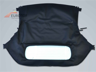 Cabriolet hood with glass rear screen upgrade. Porsche 986 Boxster - 986561151, 986561108, 986561155, 98656191505151, 98656191505152, 98656191505153, 98656191505155, 98656191505302, 98656191505154, 98656191503A10, 98656191503C50, 98656191503G10