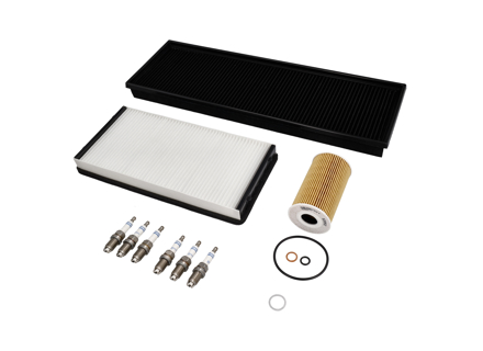Kit d'entretien pour Porsche 996 Turbo 3.6L : huile, filtres à air, bougies d'allumage et plus encore - 90012310630, 99610722560, 99611013171, 99657221902, 99917019590