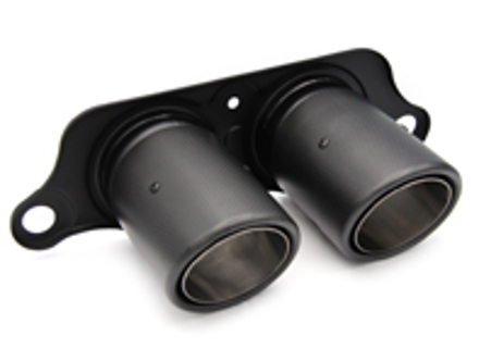 DesignTek Tailpipe in carbon fibre Porsche 991 GT3 - 99111125390, 99111125393, 99111125391 DesignTek Tailpipe in carbon fibre Porsche 991 GT3 - 99111125390, 99111125393, 99111125391