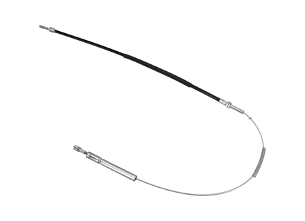 Handbremsseil. Porsche 930 1975-89 - 93042405102, 93042405103, 93042405104 - 9400102