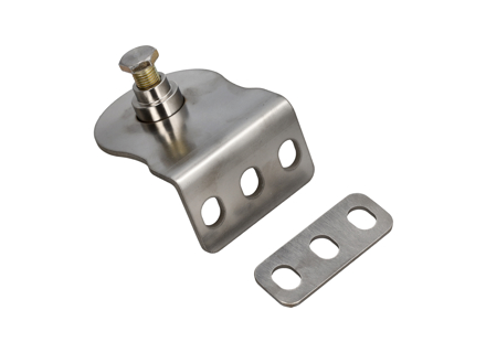 Brey Krause  Tunnel Side Seat Belt Anchor. Porsche 911 / 968 / 944 - R9005, R-9005