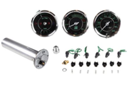 Dashboard gauges replica set. Porsche 356 12V models - AC356100, 8199602110
