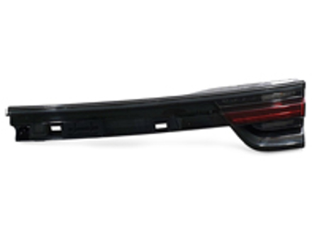 Zwart achterlicht binnendeel. Porsche 971 Panamera rechtsgestuurde auto's - 714020760705, 714020760805, 973945207A, 973945208A