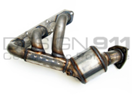Exhaust Manifold with Catalytic Converter OE. Porsche 987 3.2 Boxster - 98711310605, 98711310606, 987113106AX, 98711310505, 98711310506, 987113105AX
