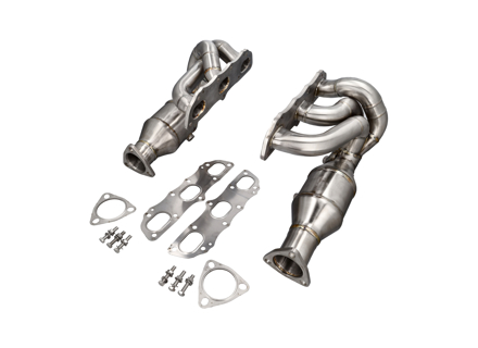 Exhaust manifold with 200 cell catalytic converter. Porsche 997.2 - 99711310932, 997113109AX, 99711311032, 997113110AX