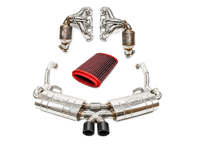 Fabspeed STREET Exhaust Performance Package, Satin Black WITHOUT ECU Upgrade. Porsche 987 Boxster / Cayman (2005-2008) - 98711311200, 98711311204, 98711311205, 98711311100, 98711311104, 98711311105 - FS.POR.987.SHDR, FB416/16, FS.POR.987.MAXB