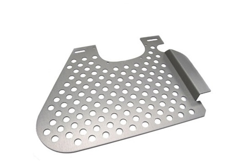 Rennline Aluminium Bodenplatte. Beifahrerseite. Porsche 911/912/930 COUPE - F18RH