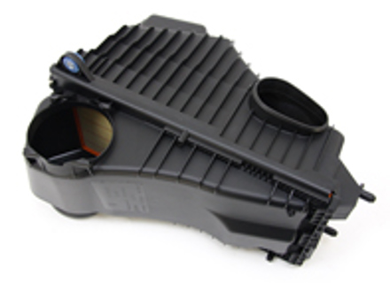 Luchtfilterhuis compleet met paneelfilter. Porsche 955 / 957 Cayenne V6 - 95511002130
