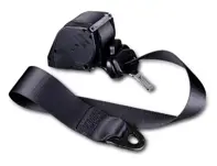 Retractable 3-point inertia reel front seat belt kit Porsche 986 Boxster 1997 to 2001 - 98680303302, 98680303402, 99680318304, 99680318301