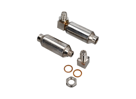 Universal 90 Degree O2 spacers with catalytic converters