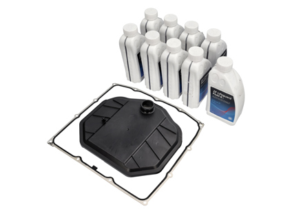 Gearbox oil filter, sump gasket & Transmission Fluid (9 Litres). Porsche 971 Panamera PDK - 9A731718900