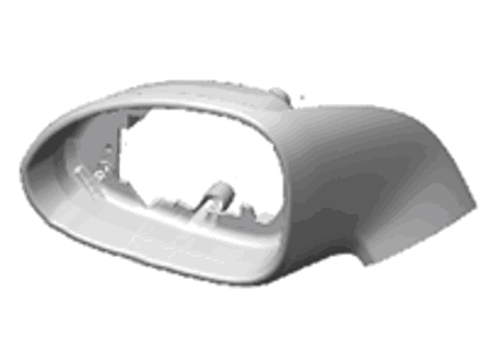 Door mirror housing. Porsche 991.1 / 991.2 / 981 Boxster Spyder / 981 Cayman GT4 - 99173163101G2L, 99173163201G2L, 99173163101, 99173163201 - MF00085, MF00086