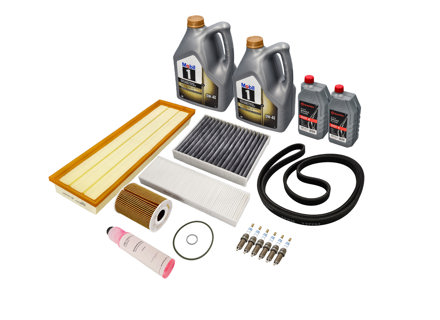 Service maintenance kit for Porsche 991 Turbo / Turbo S without PDCC - 9A135908103, 00004330121, 90012310630, 0PB115466, 99157237100, 9P1819631, 99917022890, 0PB903137A, 99111013070, 00004330521, 00004330119, 9917023690, 0242240637, 157717, 153669, 00004400204