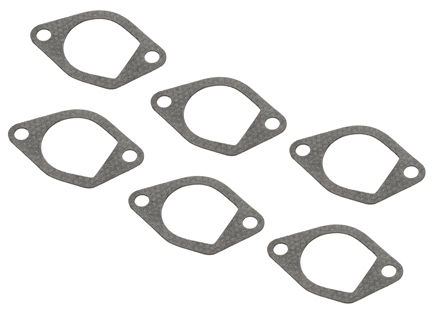 Inlet manifold gasket, SET OF 6. Porsche 911 1974-83 - 93011019712, 71-24706-20, 93011019716, 93011019701, 91111019201 - 516-001, 71-24706-20