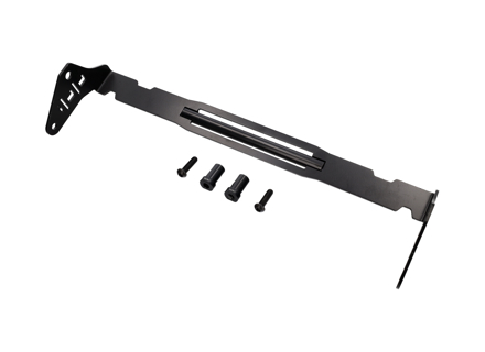 Front carbon sports seat sub-belt bracket. Porsche 991 GT3 / 991 GT3 RS / 981 Cayman GT4 BBi Autosport - bbi.991.817.0001