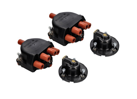 Distributor cap and rotor arm kit. Porsche 928 S4 / 928 GT / 928 GTS - 92860221101, 92860221300 - 1235522395, 1234332386
