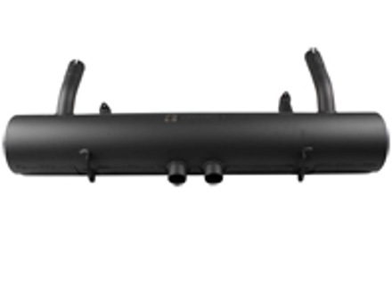 Exhaust Muffler / Silencer Rear box. Porsche 356B/C / 912 USA - 61611101005, 61611101005S, 92.311, 92311, 1620600500 - 1620600500