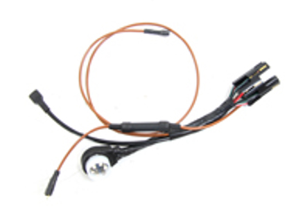 Wire harness for hazard warning switch. Porsche 911 73-84 - 91161201430 - 1696350200, RD-911.612.014.30