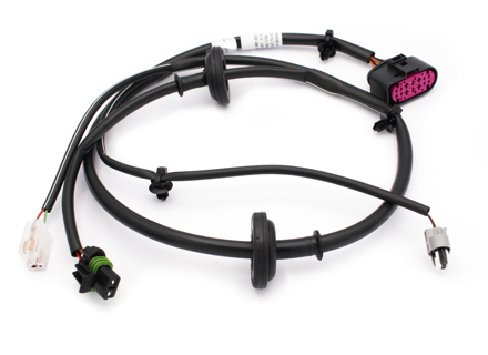 Wiring harness for static/fixed spoiler engine lid with a 3rd brake light  Porsche 997.1 / 997.2 - 99762267070, P9971DCTL