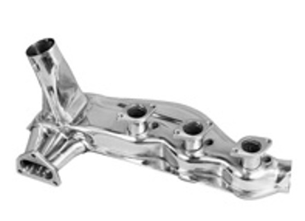 Exhaust heat exchangers, Polished stainless steel . Porsche 911 2.7L / 911 3.0L 1974-83 / 911SC - 91.101, 91.101G, 91.101S, 1623102100, 93021102501, 1623103300, 1623103500 - 1623103500