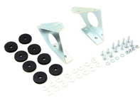 Number plate holder installation set. Porsche 912/911 1965-73 - 90170105124, 90170105125