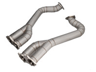 Uitlaat roetfilter bypass buis Porsche 718 GT4/Spyder en GTS - 98254351B, 98254351L, 98254351AA, 98254351P, 98254351R, 98254351N, 98254351Q, 98254351S, 98254351T, 98254350B, 98254350L, 98254350P, 98254350R, 98254350N, 98254350AB, 98254350Q, 98254350S, 98254350T, L-PO/T/13/1, FSPOR718GT4OA