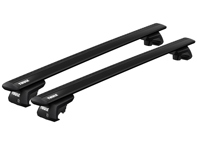 Thule Evo 127 Black roof rack system for Porsche 955 / 957 Cayenne 2002-09 - 711320, 710410