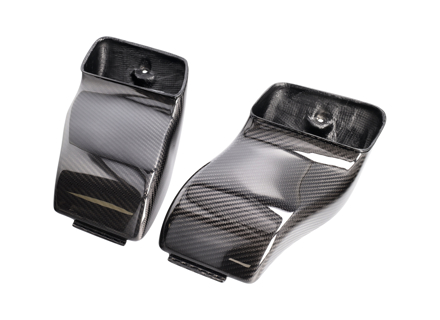 Rennline inlaatkanalen koolstofvezel. Porsche 997 turbo - 99711017100, 99711017200