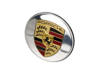 Stemma coprimozzo chiusura centrale per Porsche 911 Turbo 2014>> - 99136120710, 9P1601349AMH0 Stemma coprimozzo chiusura centrale per Porsche 911 Turbo 2014>> - 99136120710, 9P1601349AMH0