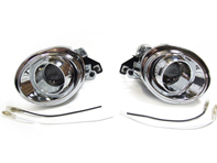FOG LAMPS LIGHTS PROJECTOR STYLE CHROME BMW 3/5 SERIES E46 / E39 (SPORT BUMPER ONLY) (PAIR) - 0001223488, 1223488 FOG LAMPS LIGHTS PROJECTOR STYLE CHROME BMW 3/5 SERIES E46 / E39 (SPORT BUMPER ONLY) (PAIR) - 0001223488, 1223488