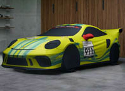 Indoor car cover 'Grello' design. Porsche 991.2 GT3 RS - 99104400080