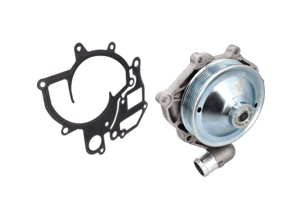 Water pump. Porsche Boxster 986 / 996 C2 / 996 C4 (non Turbo) - 15007, 99610601151, 99610601152, 99610601153, 99610601154, 99610601155, 996.106.11.55, 99610601156, 99610601157