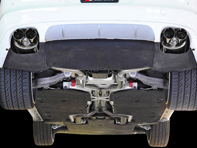 Ligne d'échappement AWE Track edition avec embouts Noirs pour Porsche 970 Panamera Turbo - 3010-43020, 3010