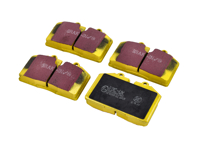 EBC GEEL Remblokken 'Fast Road'. Porsche 930 / 965 / 964 / 993 / 928 / 944 / 968 - 95135193908, 96535293904, 95135193909, 96535293905, 93035193805, 95135193904, 96435193902, 96435193903, 96435193905